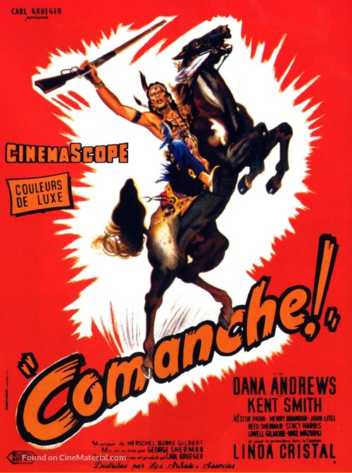 Comanche - French Movie Poster