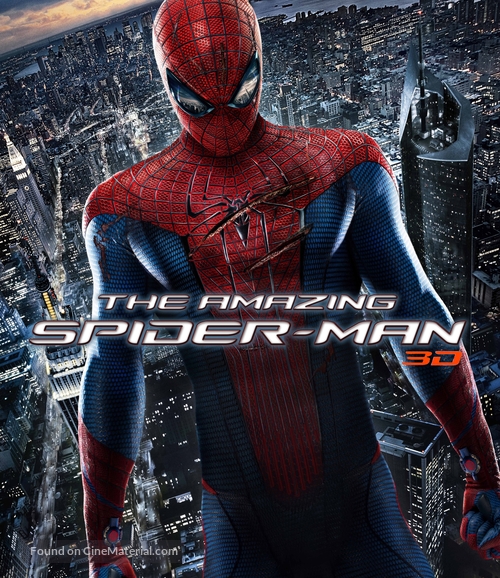 The Amazing Spider-Man - Blu-Ray movie cover