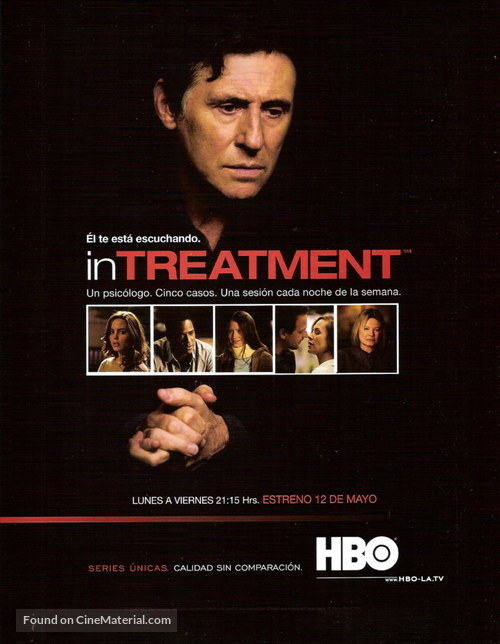 &quot;In Treatment&quot; - Mexican poster