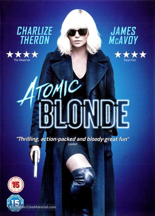 Atomic Blonde - British Movie Cover