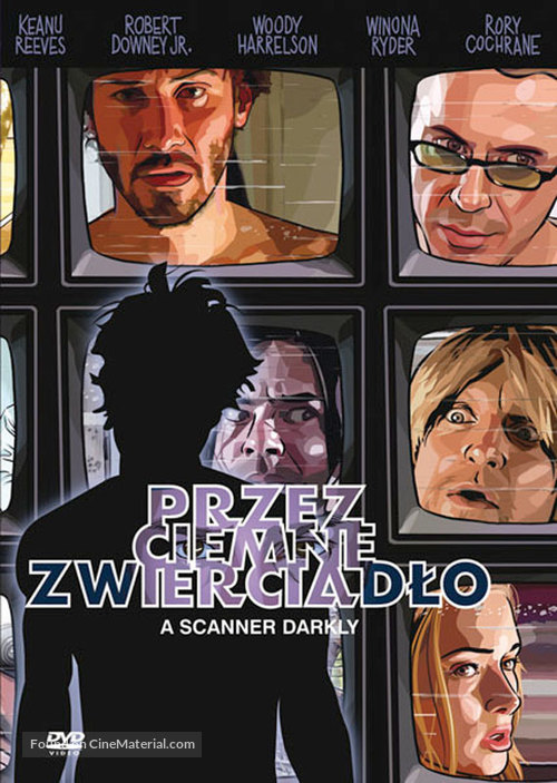 A Scanner Darkly - Polish DVD movie cover