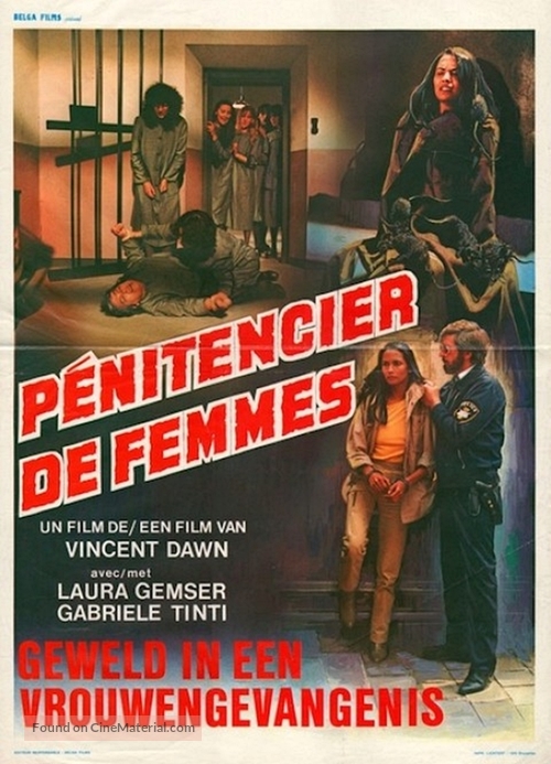 Violenza in un carcere femminile - Belgian Movie Poster