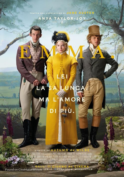 Emma. - Italian Movie Poster