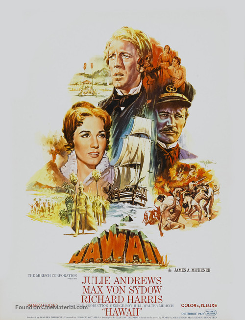 Hawaii - Belgian Movie Poster
