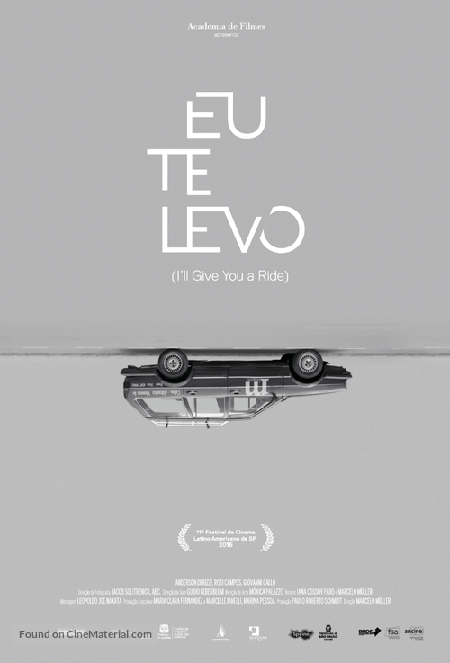 Eu Te Levo - Brazilian Movie Poster