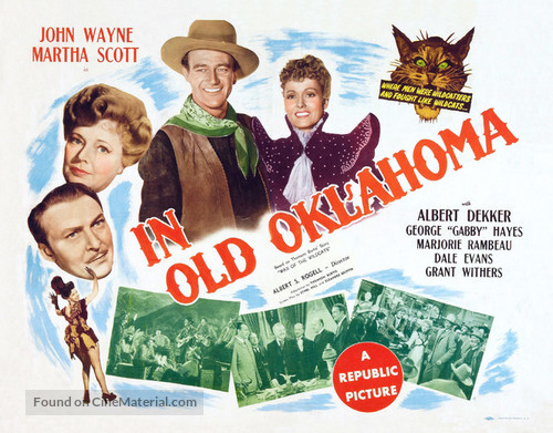 In Old Oklahoma - Theatrical movie poster