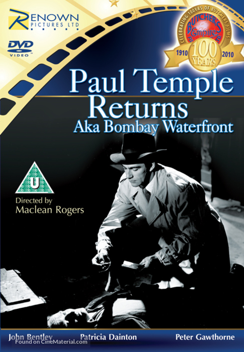 Paul Temple Returns - British Movie Cover