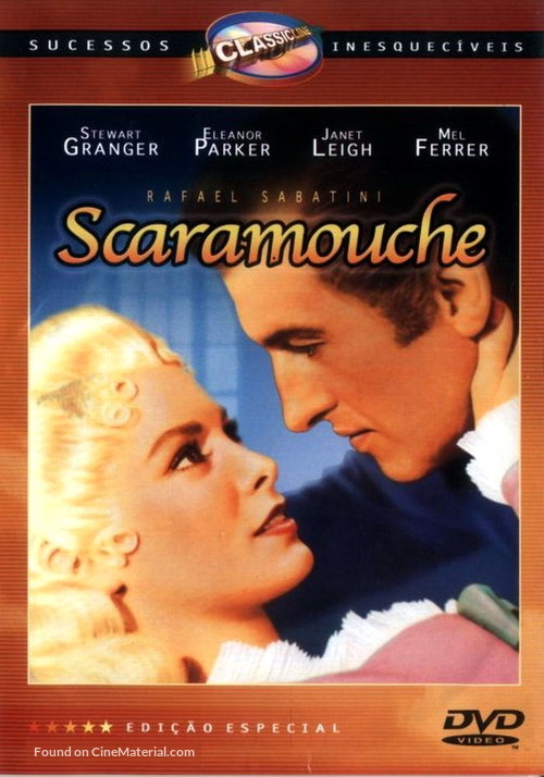 Scaramouche - Brazilian DVD movie cover