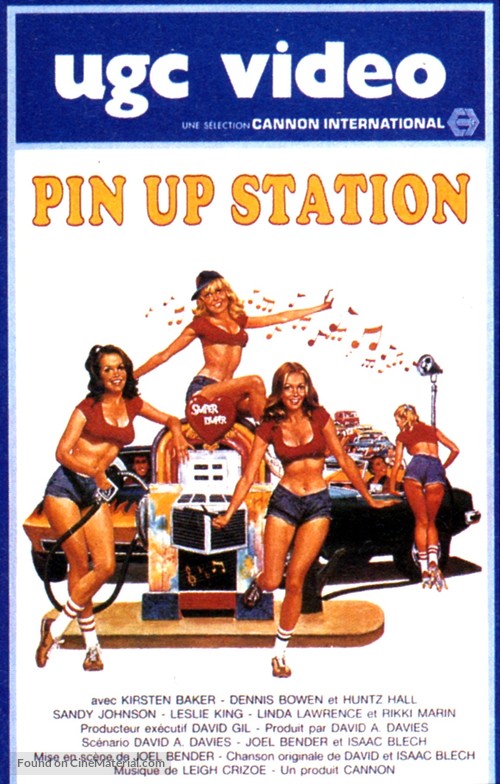 Gas Pump Girls - French VHS movie cover