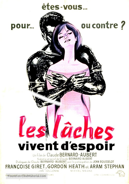 Les l&acirc;ches vivent d&#039;espoir - French Movie Poster