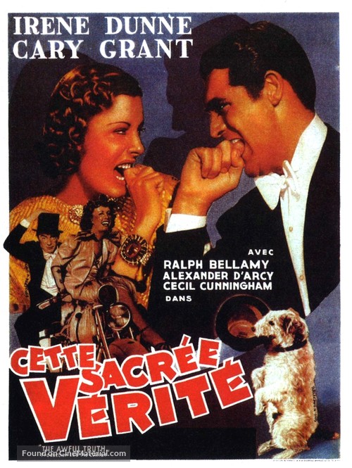 The Awful Truth - Belgian Movie Poster