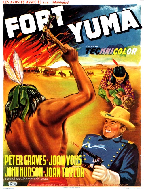 Fort Yuma - Belgian Movie Poster