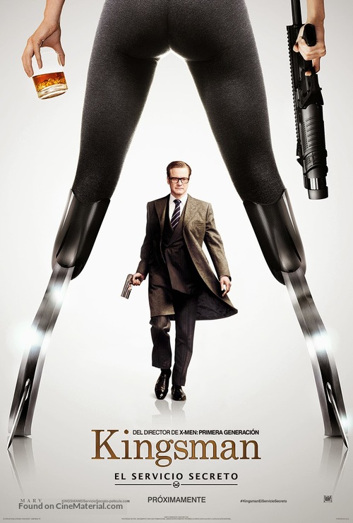 Kingsman: The Secret Service - Mexican Movie Poster