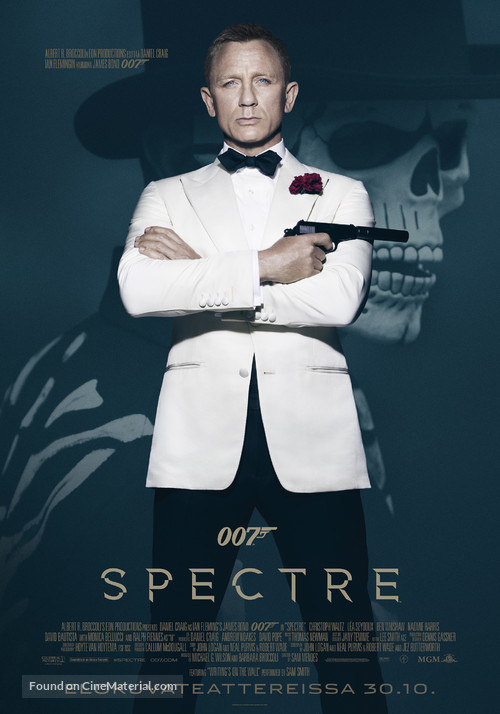 Spectre - Finnish Movie Poster