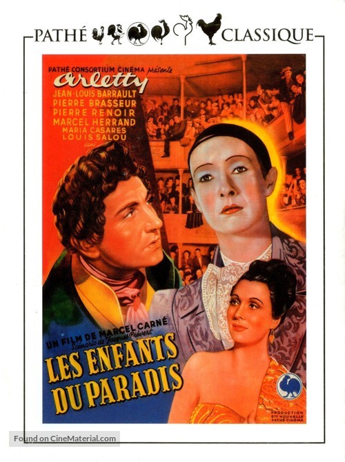 Les enfants du paradis - French DVD movie cover