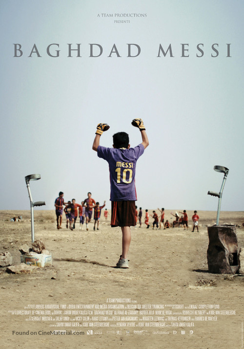 Baghdad Messi - Belgian Movie Poster