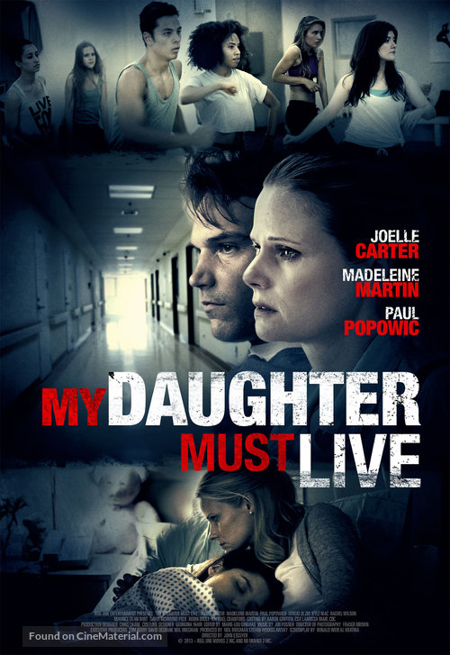 My Daughter Must Live - Canadian Movie Poster