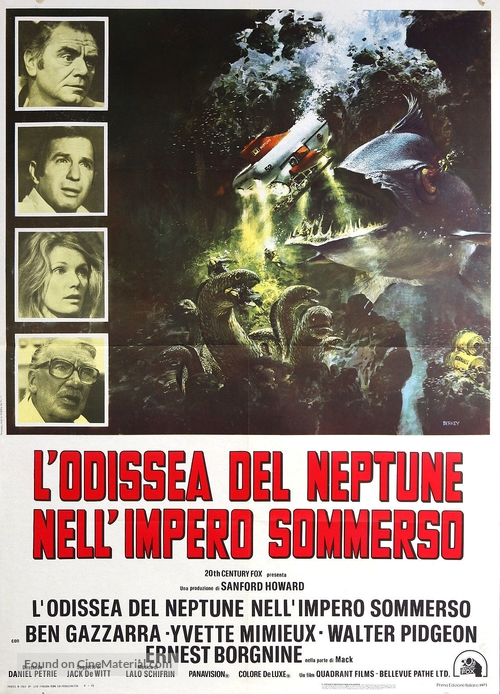The Neptune Factor - Italian Movie Poster