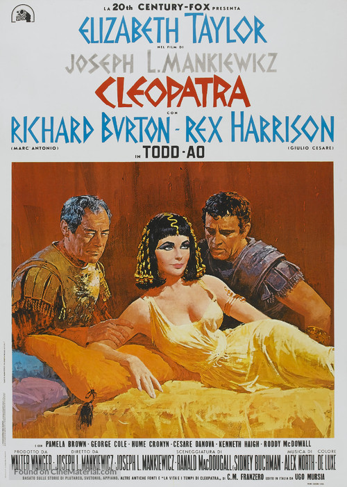 Cleopatra - Italian Movie Poster