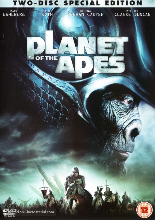 Planet of the Apes - British DVD movie cover
