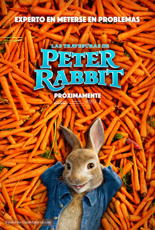 Peter Rabbit - Argentinian Movie Poster
