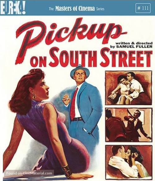 Pickup on South Street - British Blu-Ray movie cover