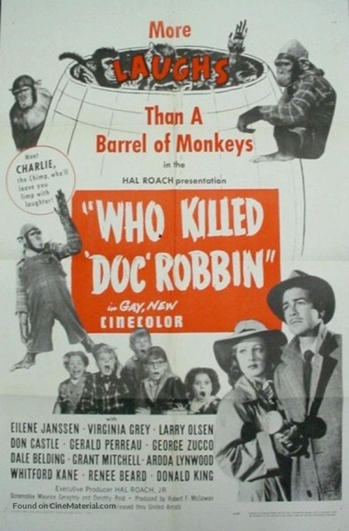 Who Killed Doc Robbin - Movie Poster