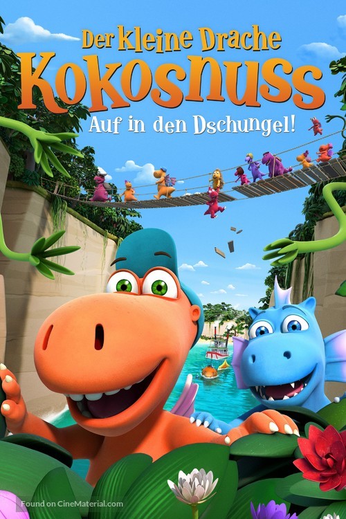 Der kleine Drache Kokosnuss - Auf in den Dschungel! - German Movie Cover