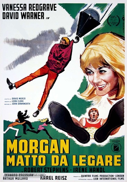Morgan: A Suitable Case for Treatment - Italian Movie Poster