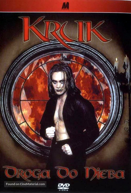 &quot;The Crow: Stairway to Heaven&quot; - Polish DVD movie cover