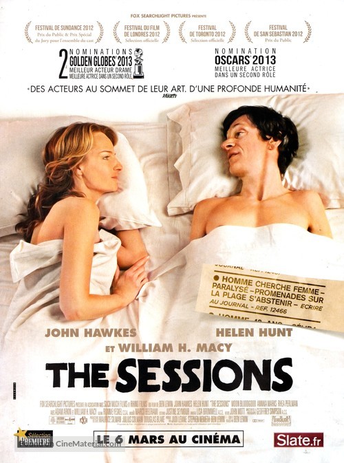 The Sessions - French Movie Poster