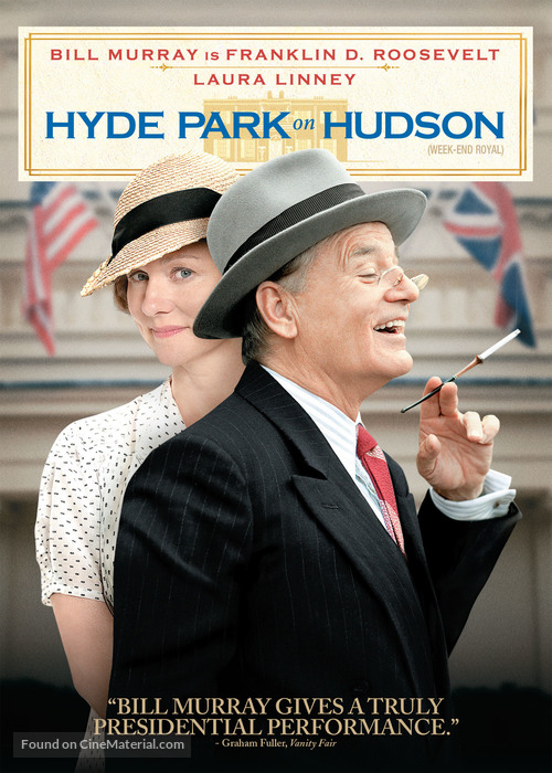 Hyde Park on Hudson - Canadian DVD movie cover