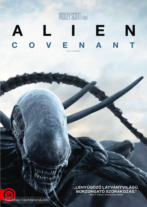 Alien: Covenant - Hungarian DVD movie cover