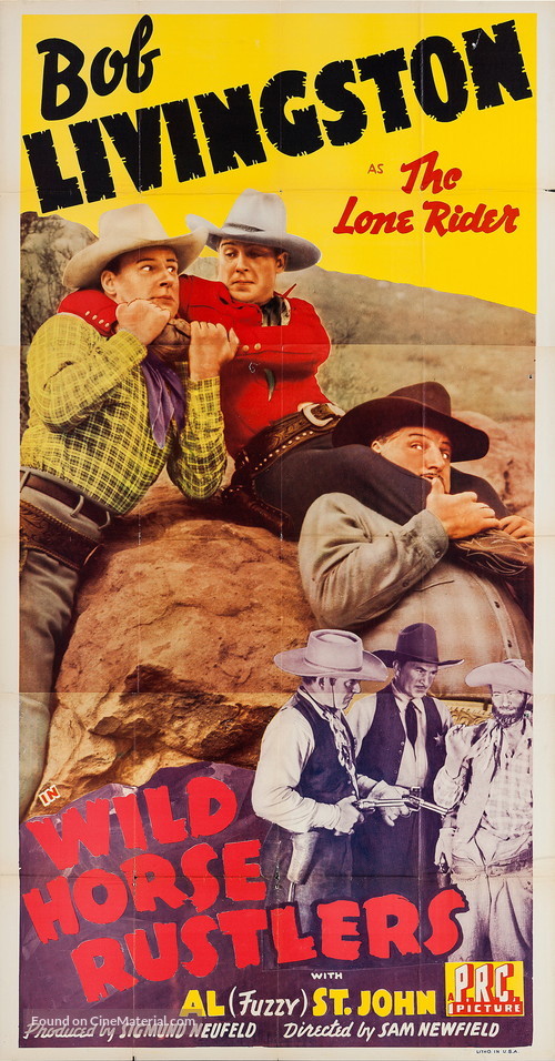 Wild Horse Rustlers - Movie Poster