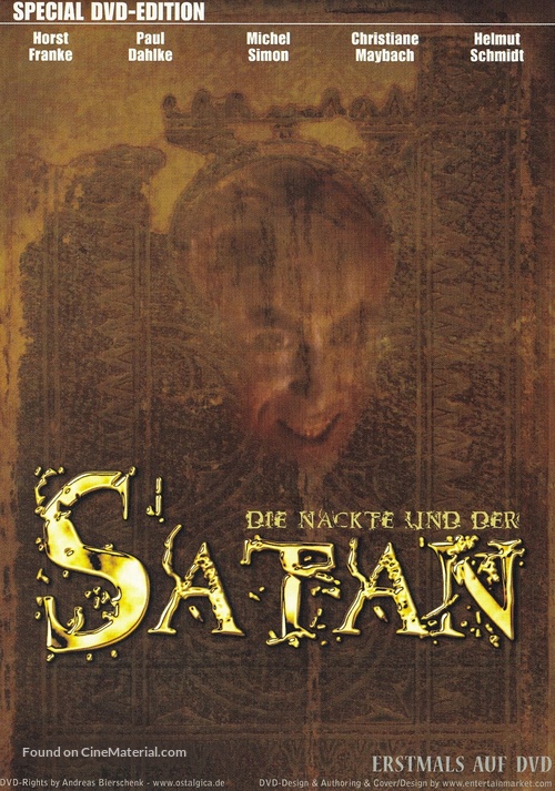 Die Nackte und der Satan - German DVD movie cover