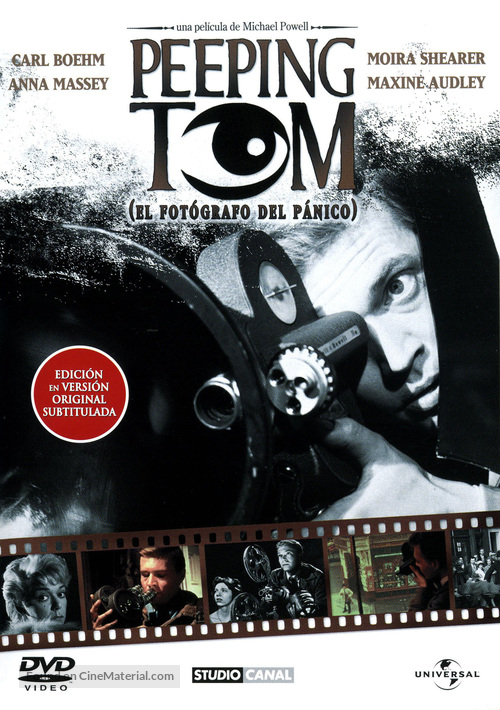 Peeping Tom - Spanish Movie Cover