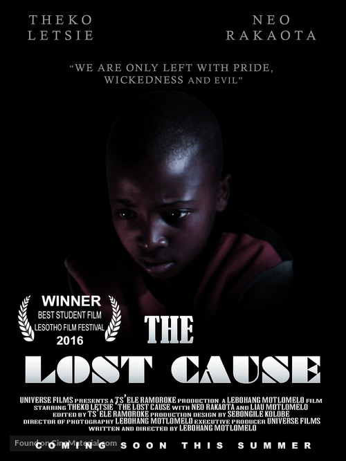 The Lost Cause - South African Movie Poster