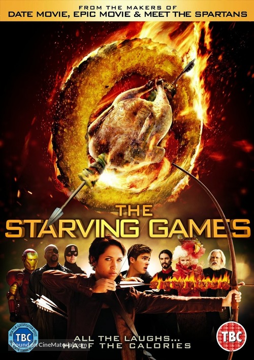 The Starving Games - British DVD movie cover