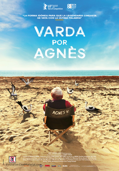 Varda by Agn&egrave;s - Spanish Movie Poster