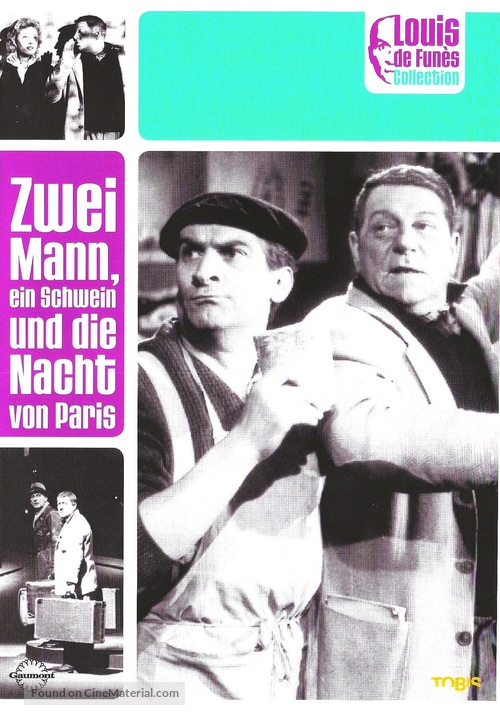 La travers&eacute;e de Paris - German DVD movie cover