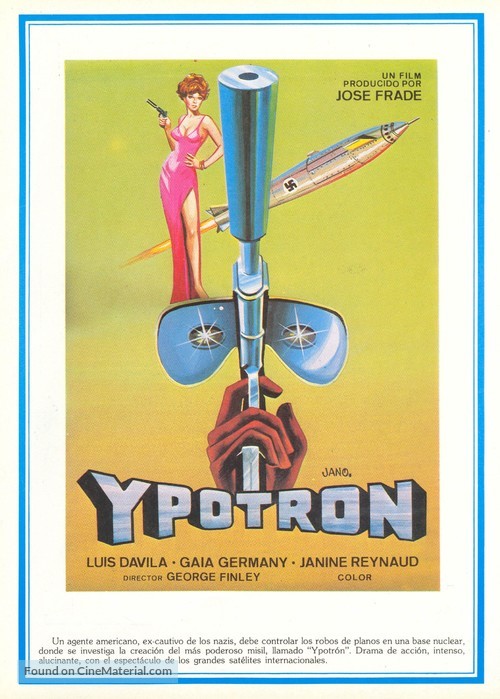 Agente Logan - missione Ypotron - Spanish Movie Poster