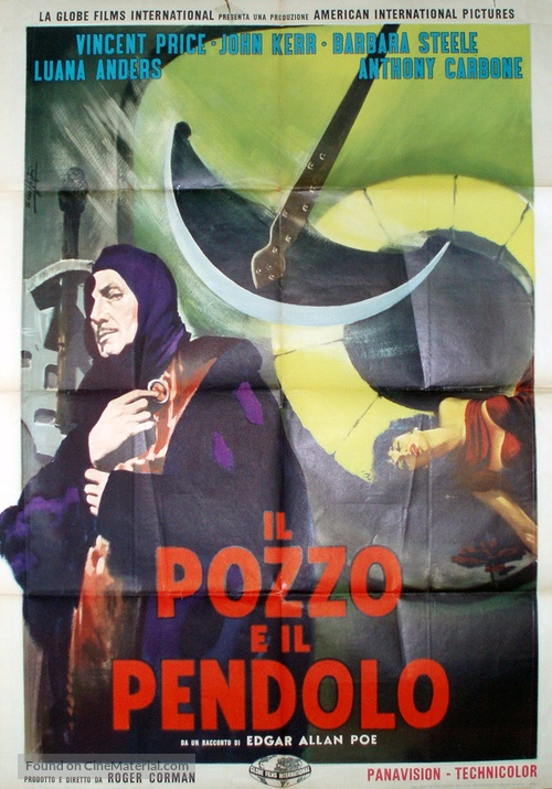 Pit and the Pendulum - Italian Movie Poster