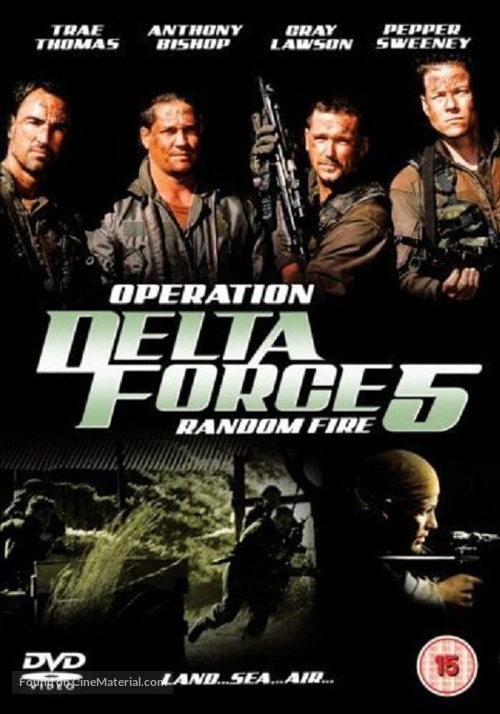 Operation Delta Force 5: Random Fire - British DVD movie cover