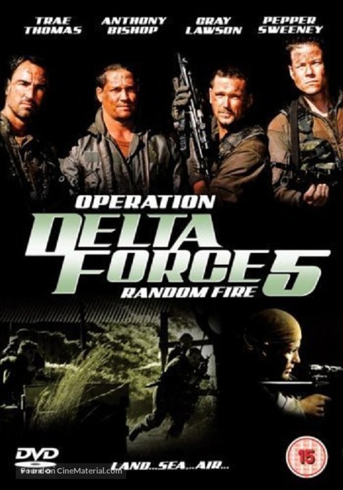 Operation Delta Force 5: Random Fire - British DVD movie cover