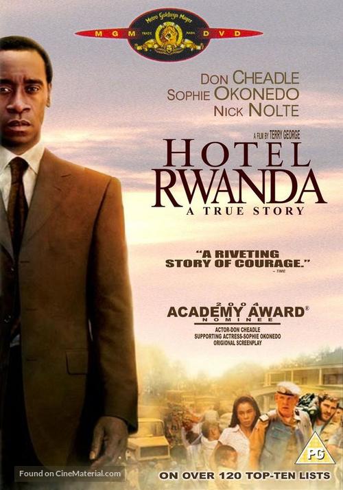 Hotel Rwanda - DVD movie cover