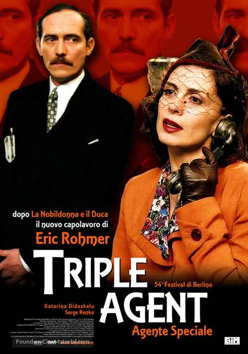 Triple agent - Italian Movie Poster