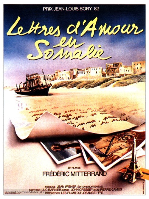 Lettres d&#039;amour en Somalie - French Movie Poster