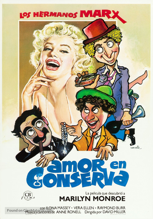 Love Happy - Spanish Movie Poster