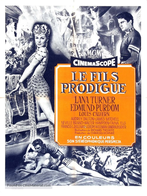 The Prodigal - French Movie Poster
