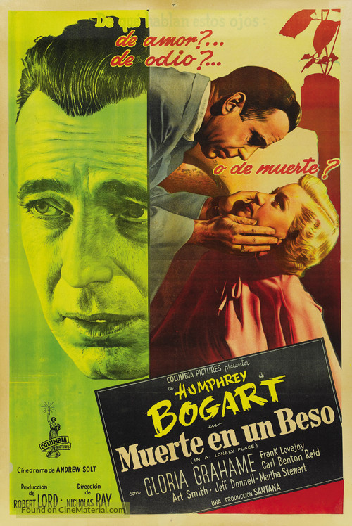 In a Lonely Place - Argentinian Movie Poster